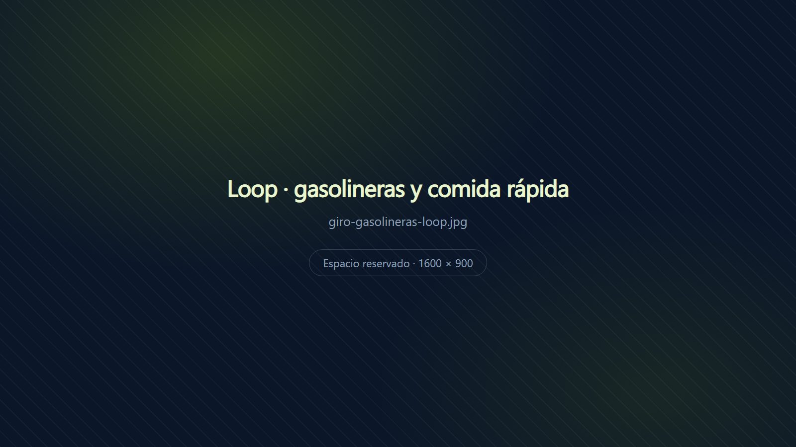Pantalla encendida sobre el mostrador de una tienda de gasolinera